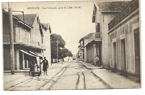 Senegal rufisque rue - senegal, nationale