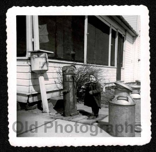 Farm milk cans baby hand - farm,
