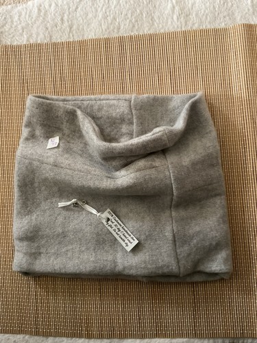 100 cashmere redbone snood - redbone,
