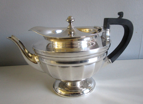 Quality silver plated teapot - quality,