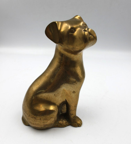 Vintage solid brass boxer - vintage,
