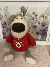 Boofle Bear Wearing Christmas