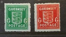 Stamps. Guernsey. KGV1 1942