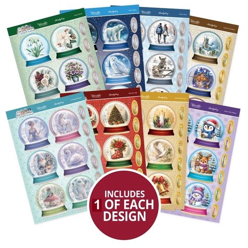 Hunkydory white christmas - a,