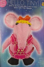 Tiny Clanger Toy Knitting Pattern