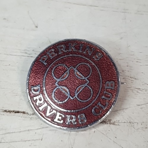 Perkins drivers club enamel - perkins,