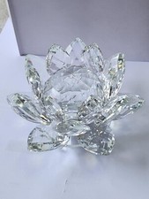 CLEAR CRYSTAL LOTUS FLOWER