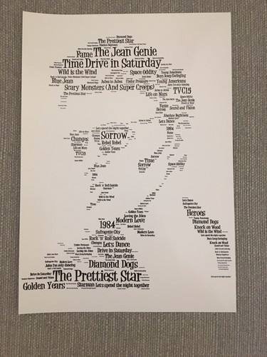 David bowie word - bowie,