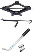 Heavy Duty 1 Ton Scissor Car Jack + Wheel Brace TUV Approved fits FORD (SJ1+WB)