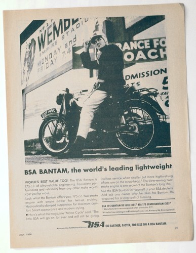 Bsa bantam 175cc - bsa,