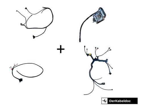 W124 m111 200 - engine, wiring
