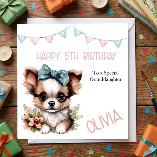 Personalised birthday card - personalised,