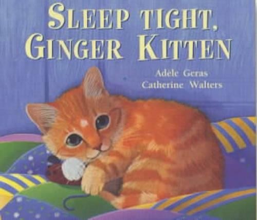 Sleep tight ginger kitten - sleep,