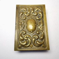 Solid Brass Match, Vesta Box