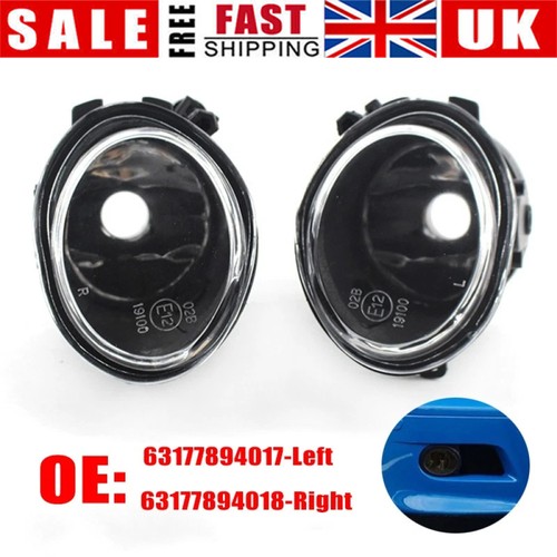 Pair clear fog lights lamps - pair,