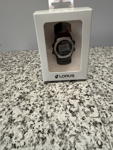 Lorus digital mens boys rubber - lorus,
