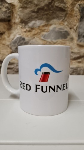 Red funnel ferries - funnel, mug