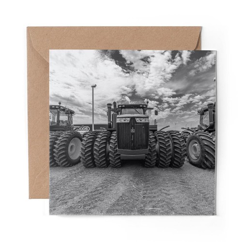 Blank greeting card - 1, bw