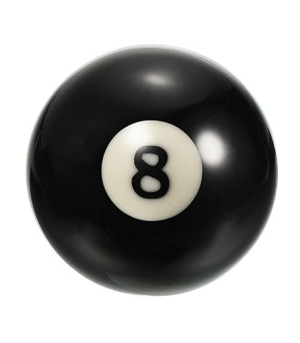 Black ball for pool - ball,
