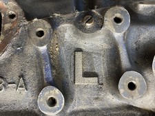 Ford Lotus L Block 701M6015BA C/W Crank, Big End Caps, Ford Camshaft Std Bore