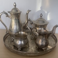 Vintage Silver Plated Tea Set