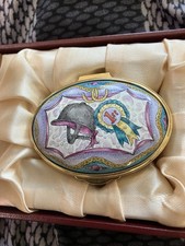 Staffordshire enamels pill - enamels, box
