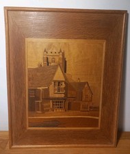 Vintage Marquetry Picture