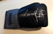 Lennox Lewis Signed Boxing Glove with COA