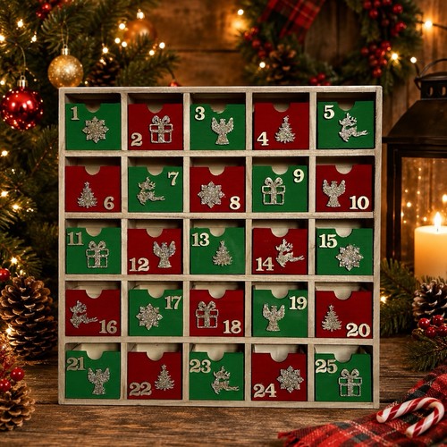 Wooden hand painted - wooden, christmas