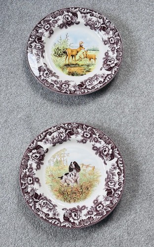 Spode woodland set dinner - spode, 2