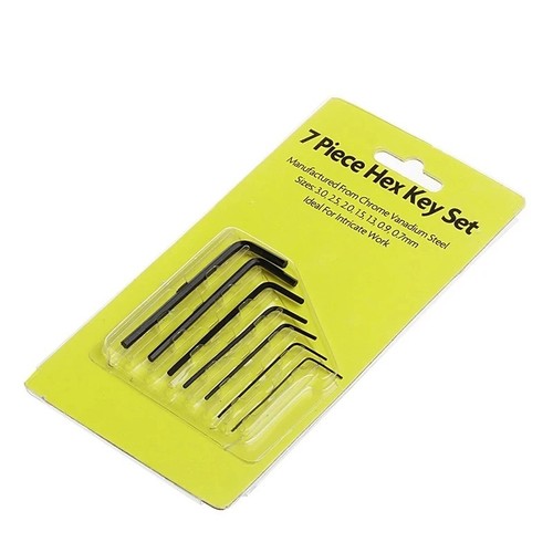 7pcs 1 5 2 - 7pcs, 0.7/0.9/1.3/1.5/2/2.5/3mm