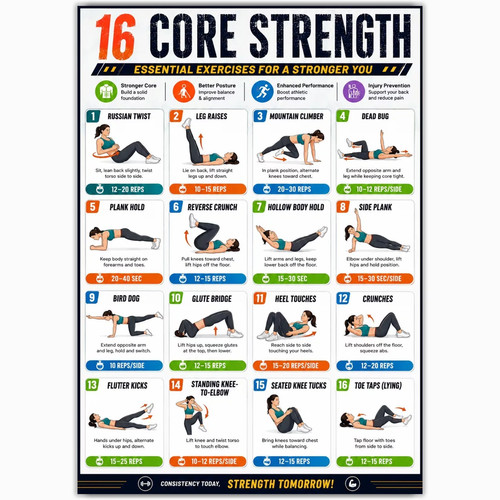 Core strength - ✨uk, 16