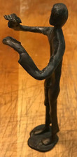 Brass Bronze 10.5” Statue Man Male Figure