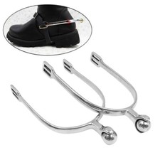 Zincs Alloys Horse Spur Horse Boot Spur with Gear Western Cowboy Horse Spur