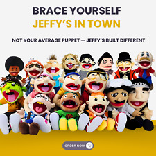 Jeffy Puppet Plush Toy + Friends | Funny YouTube Character | SML Inspired Gift
