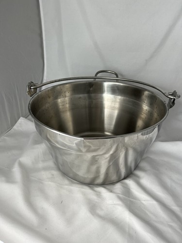 Stainless steel pot maslin - steel,