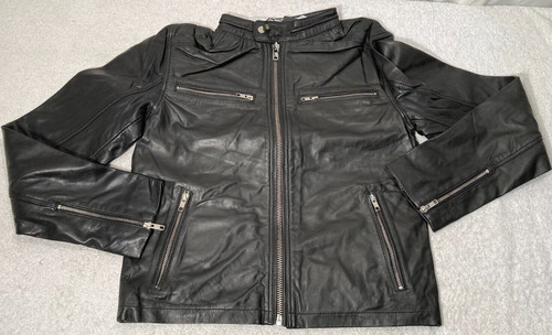 Mens leather jacket size - leather, small
