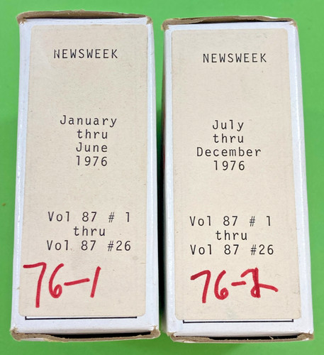 1976 newsweek magazine on - 1976,