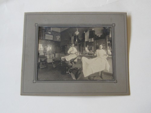 Antique barber shop - barber,