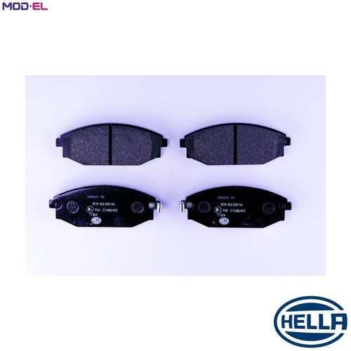 Brake pad set disc - pad,