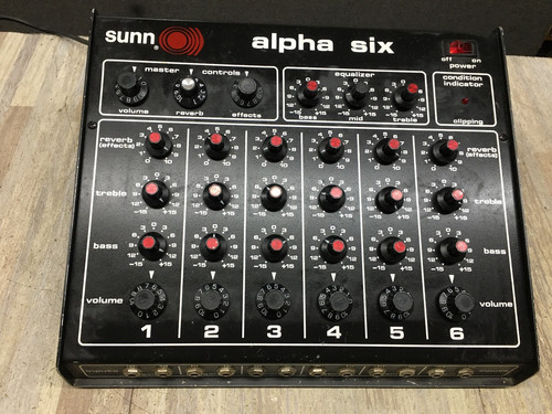 Sunn alpha six - sunn,