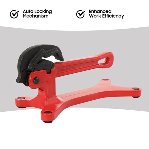 Aluminum pipe vise tube - aluminum, vice