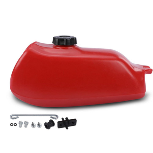 Fuel gas tank red honda - fuel,