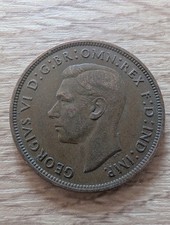 King George VI One Penny Coin