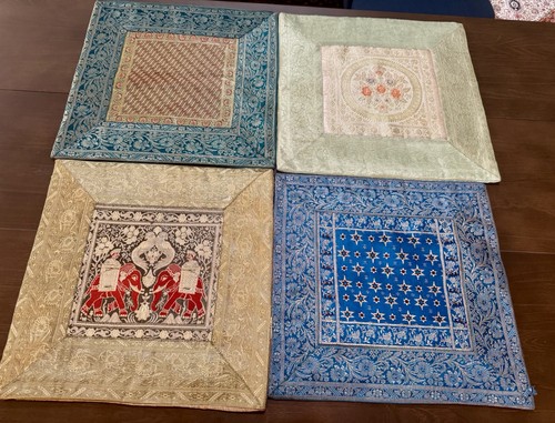 Vintage indian cushion - indian,