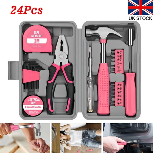 24pc pink tool - 24pc, for