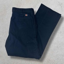 Dickies Cargo Pants Workwear Navy Blue Men’s W36 L33
