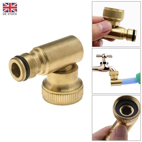 Brass swivel elbow water fed - brass,
