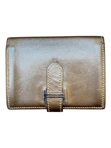 Hermes bearn brown cardholder - hermes,