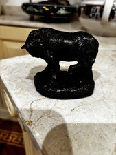 Bronze Cast Shetland Pony . Mention Manor Figurine . Brand New In Box